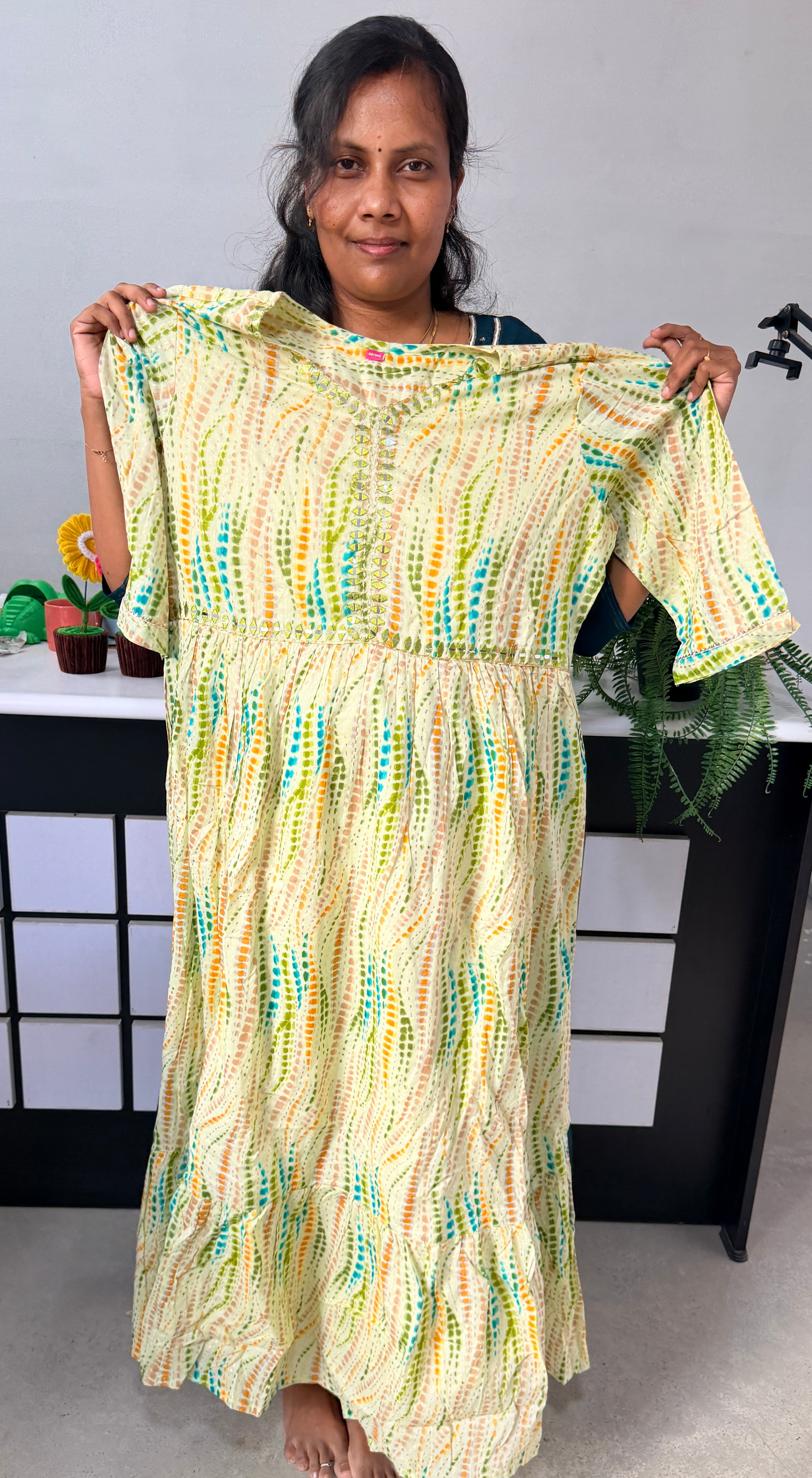Premium Jaipur  long frock