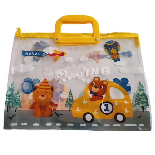 Transparent Folder Bag (1pc)
