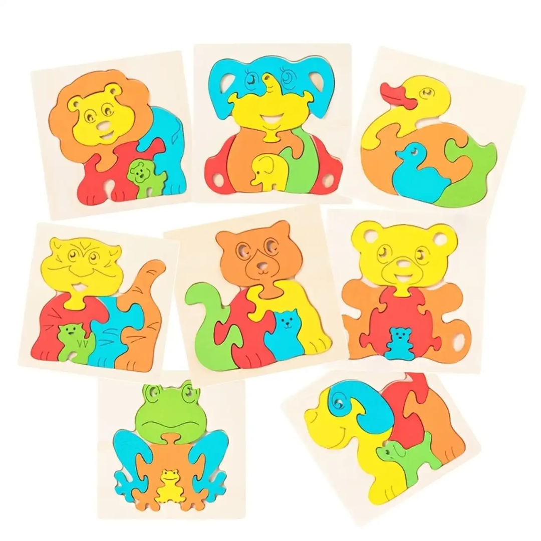 Mom and child puzzle (set of 3)
