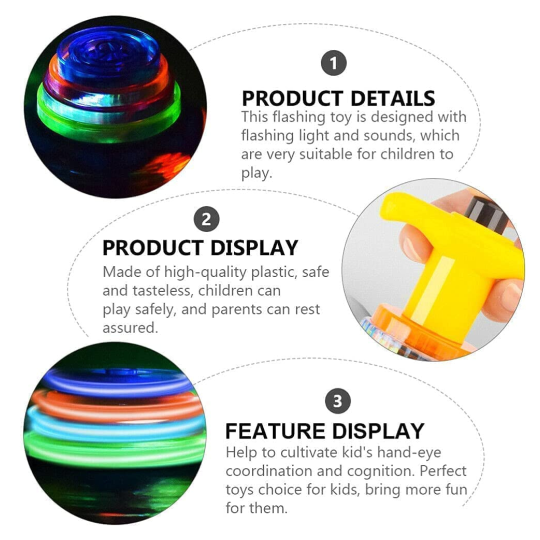 Spiderman Spinning Top with LED Light, Music