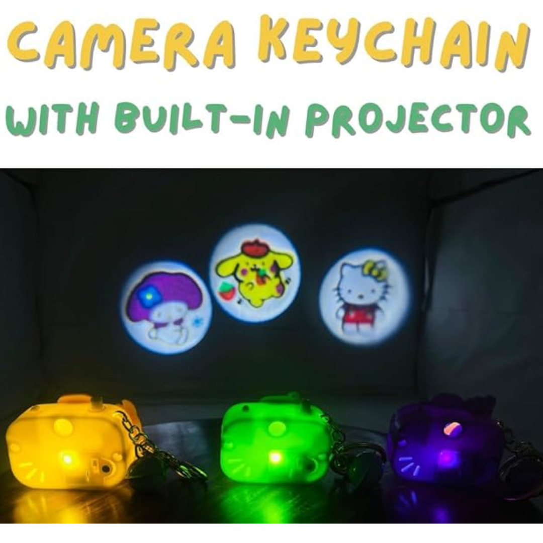 Keychain with Projection Camera(1pc)