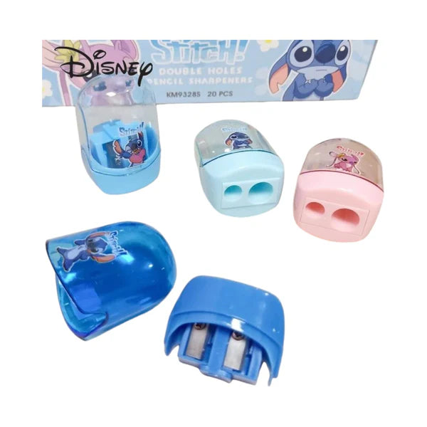 Stitch Theme Double Hole Sharpener