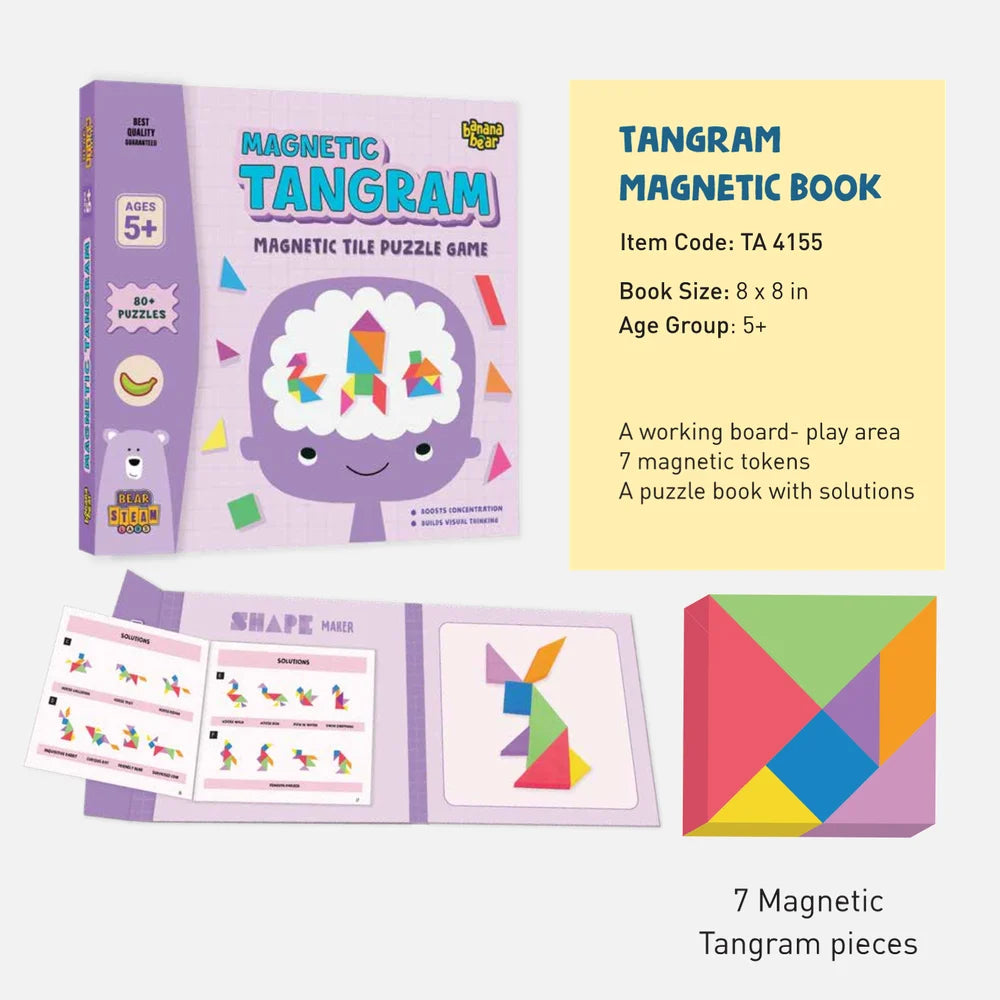Magnetic Tangram Puzzle