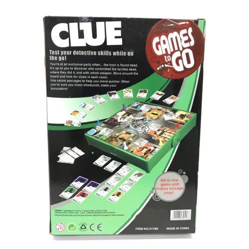 Clue strategy family game