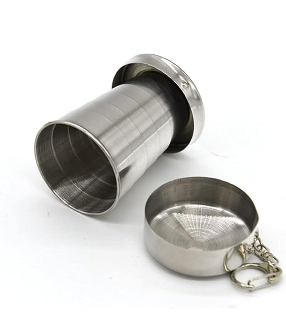 Foldable steel glass