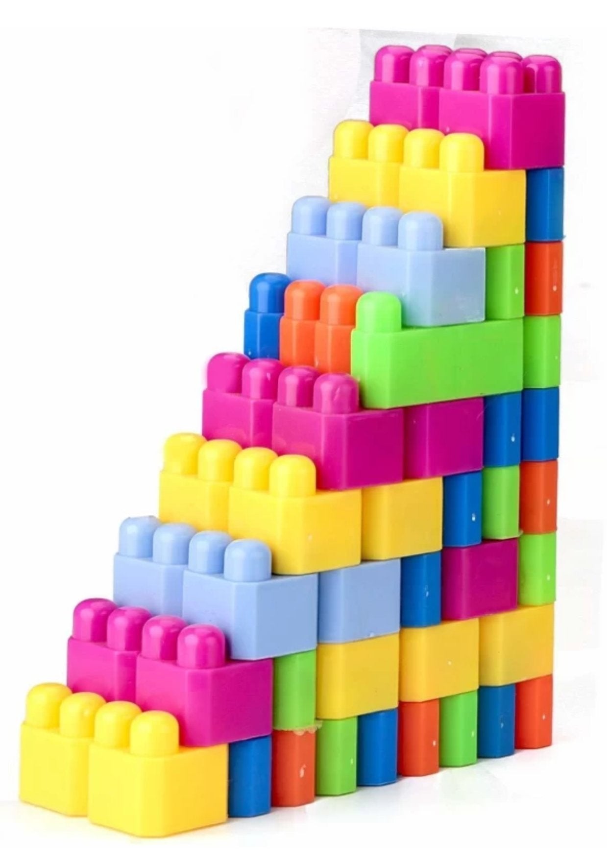 Construction building blocks (plastic)