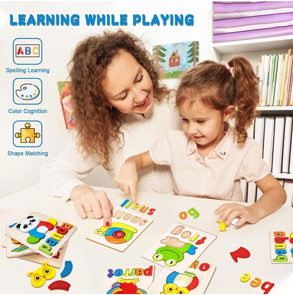 Puzzles with name ( Single piece)