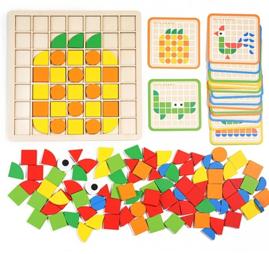 120 pcs Mosaic puzzle