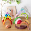 Wooden Rainbow Stacking Toy