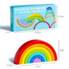 Wooden Rainbow Stacking Toy