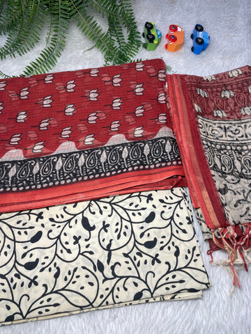 Jaipur Pure kota Unstitched suit