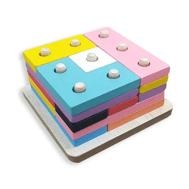 Wooden brainy Block Puzzle