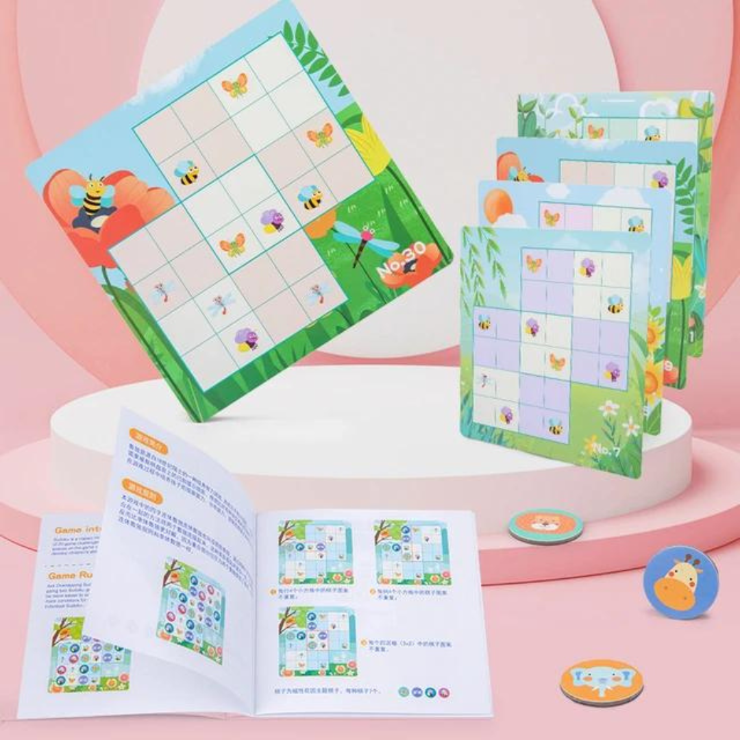 Suduko magnetic logic game