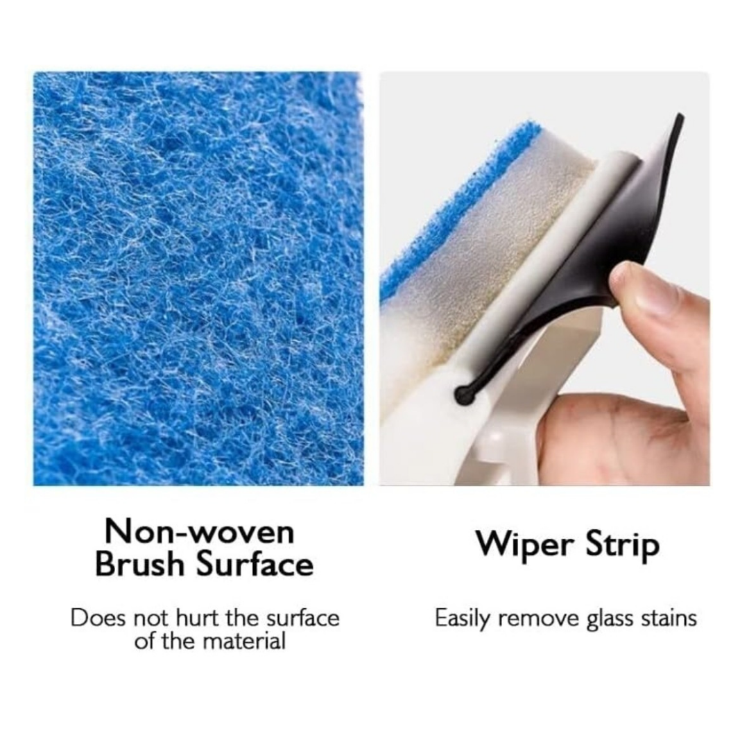 2 in 1 Glass Wiper Cleaning Brush
