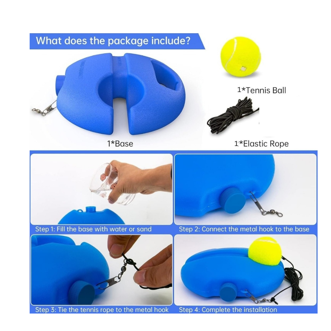Tennis rebounded ball