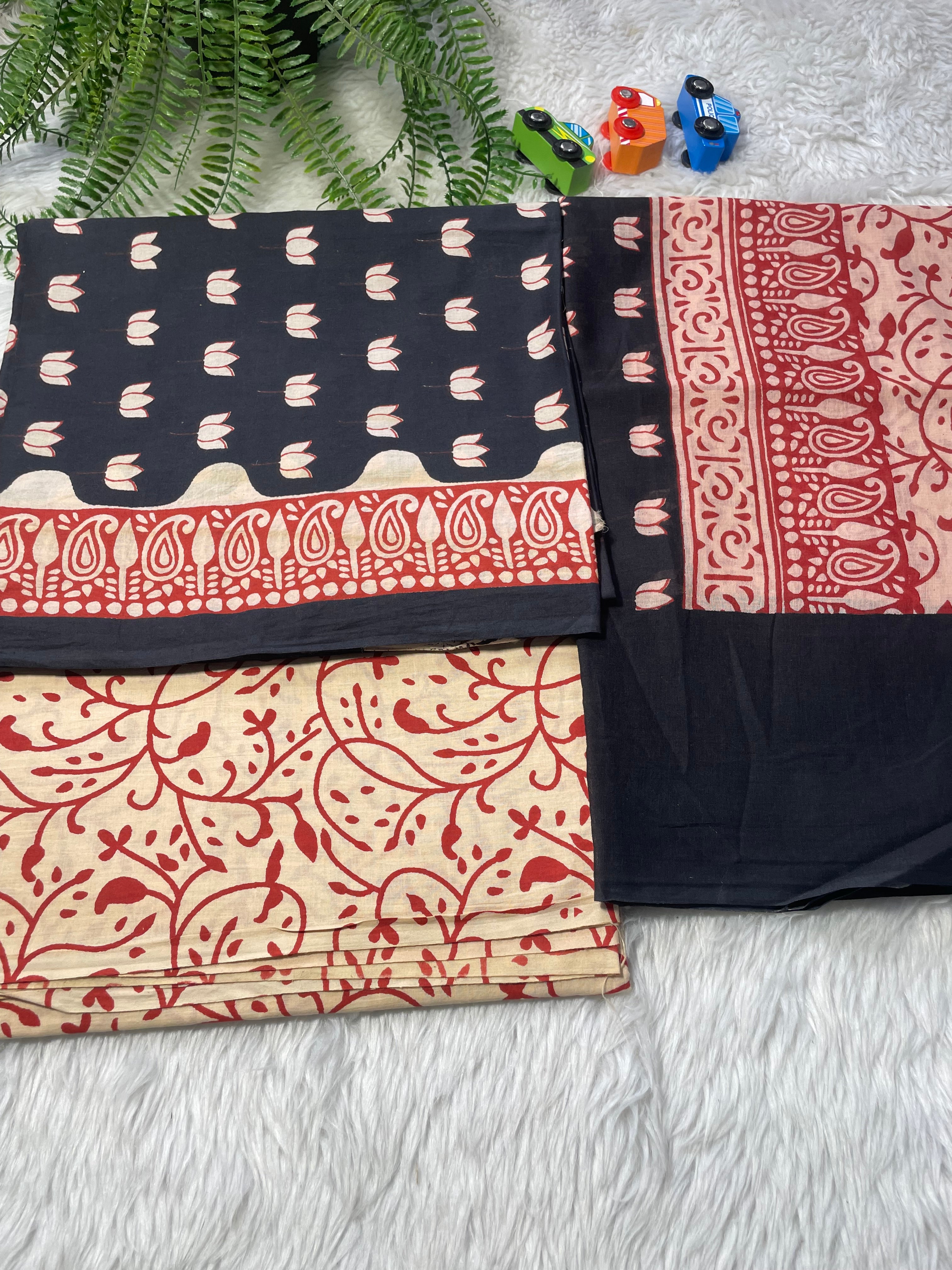 Jaipur pure cotton Unstitched suits