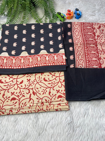 Jaipur pure cotton Unstitched suits