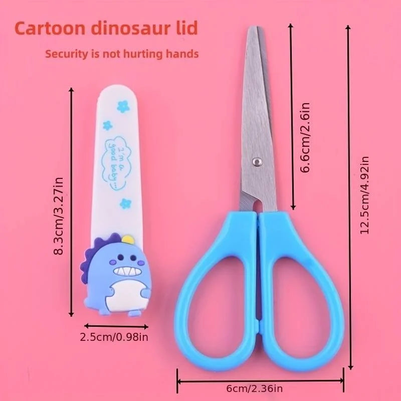 Dino Stainless Steel Craft Scissor for Kids