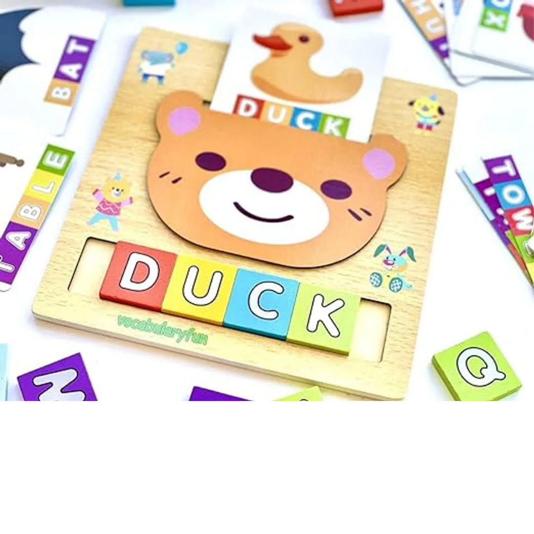 Spelling Cards Word Game