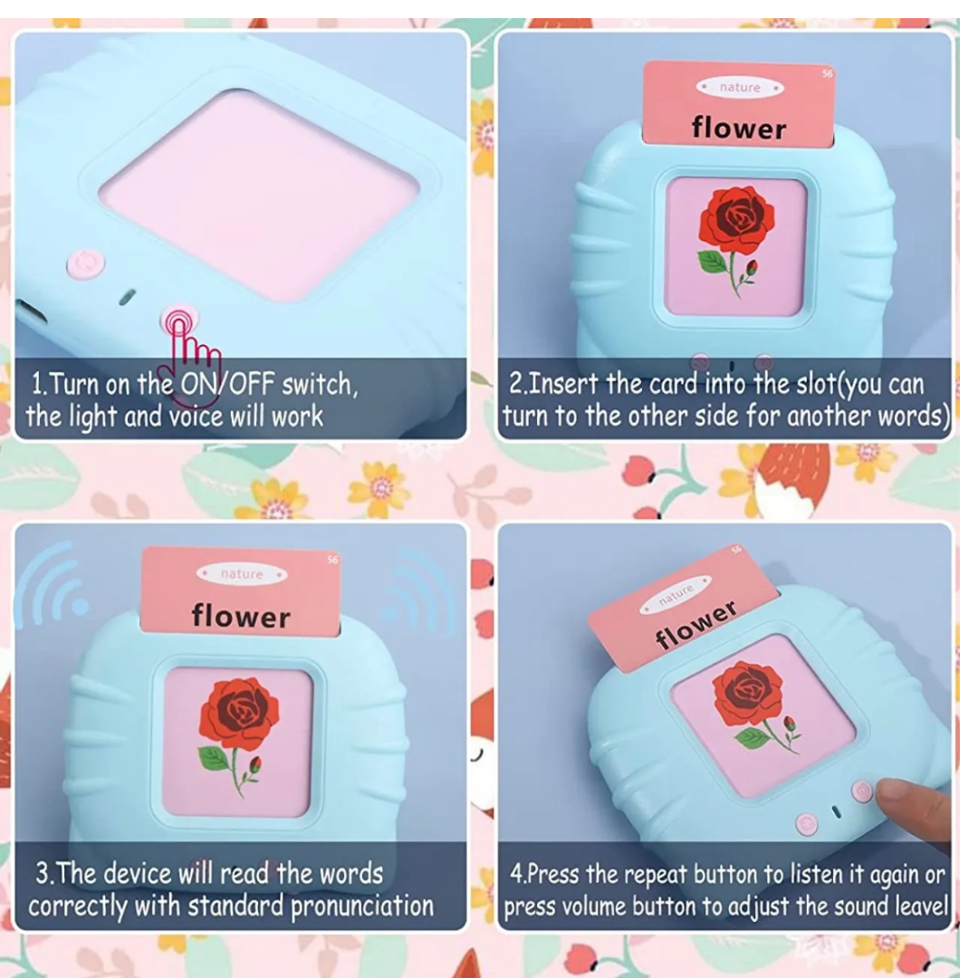 Educational Talking Flash Cards