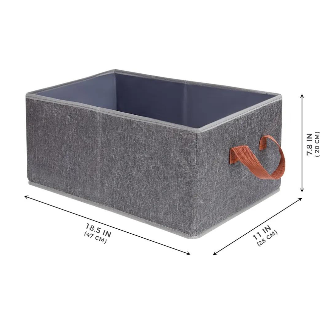 Foldable storage box