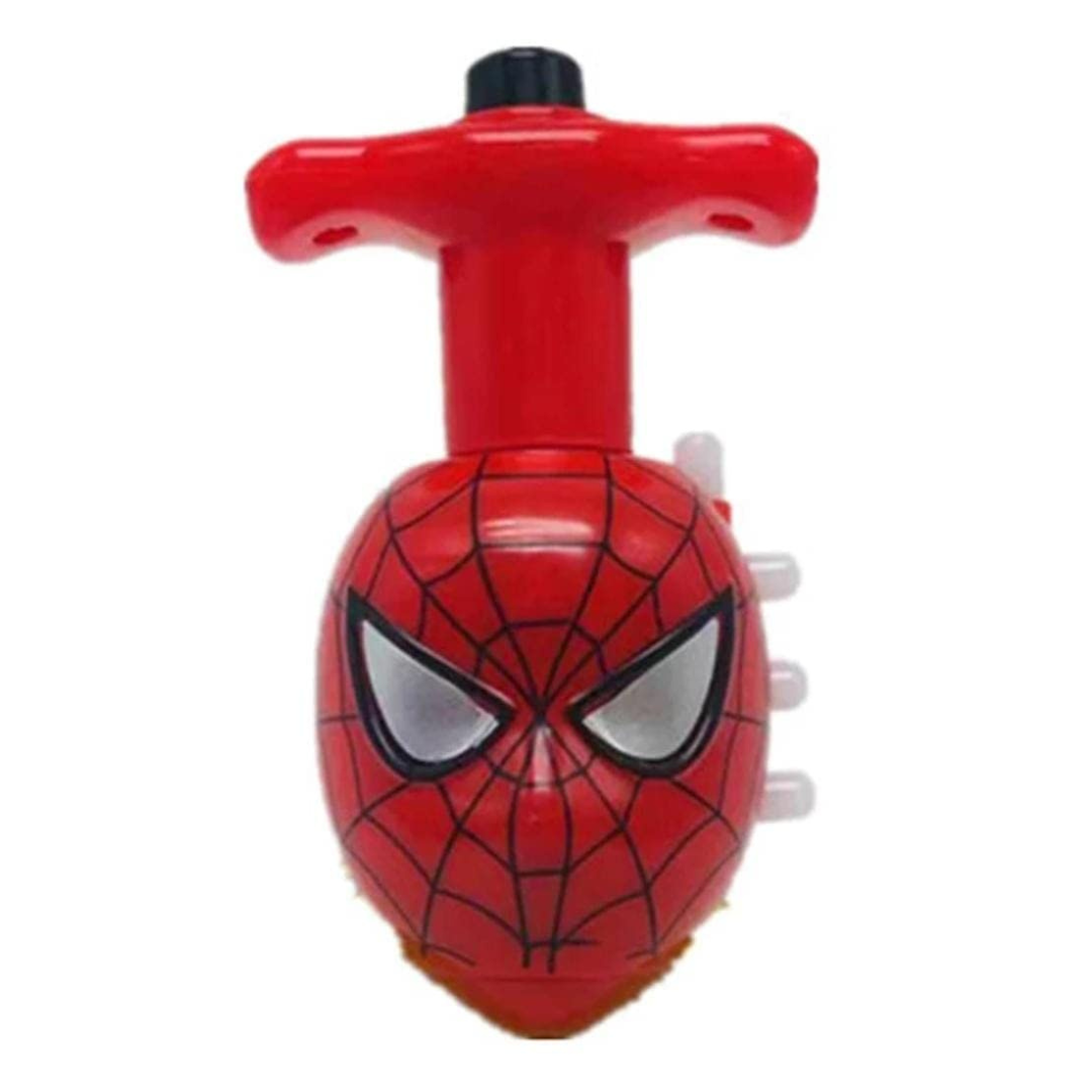 Spiderman Spinning Top with LED Light, Music