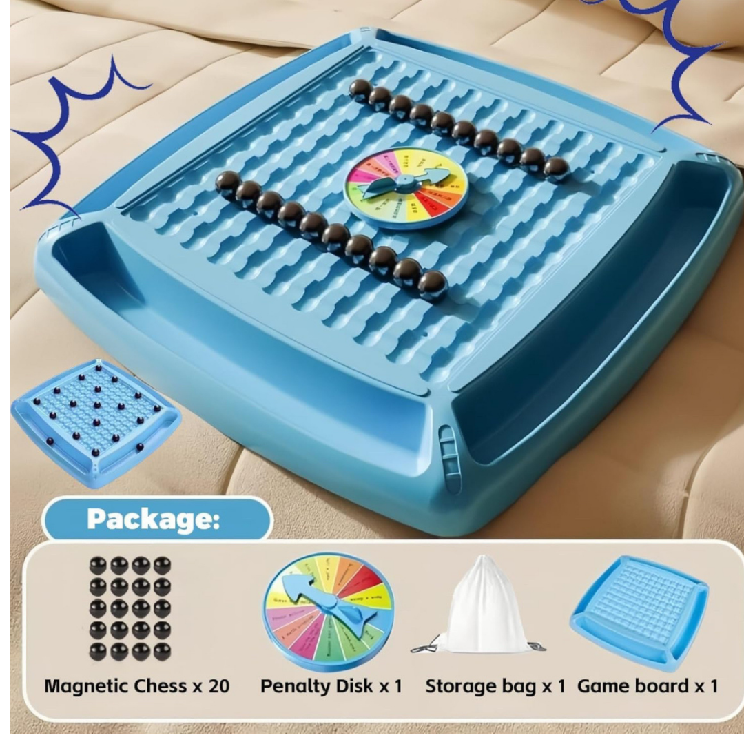 Magnetic battle chess