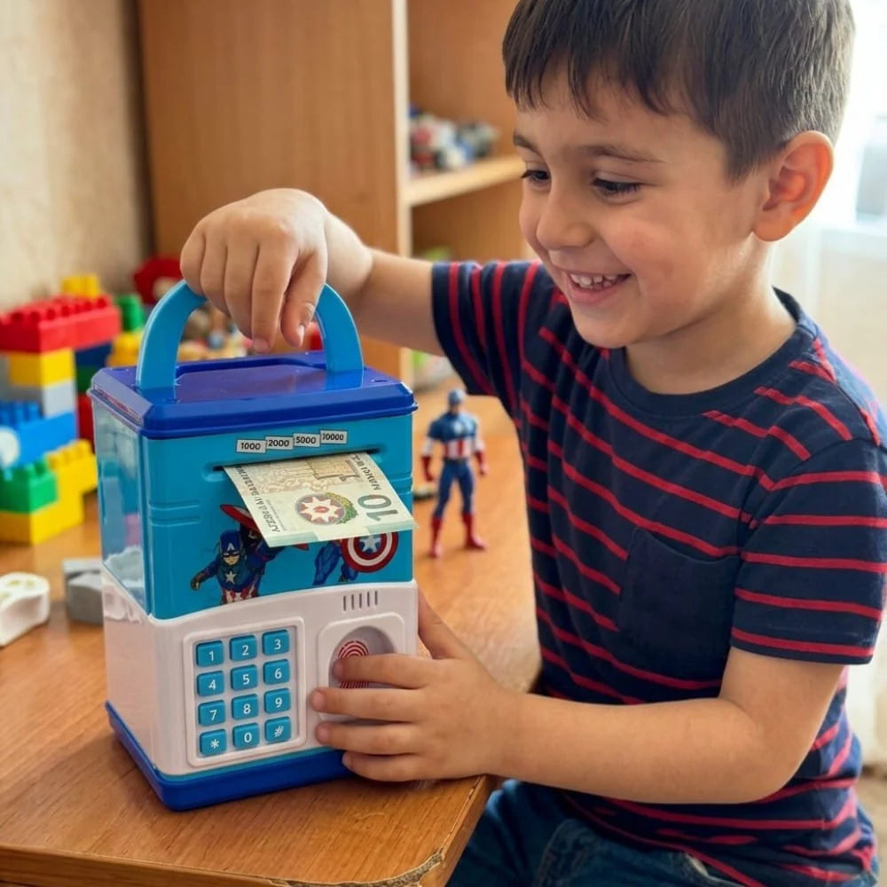 Cartoon Themed Electric Money Bank