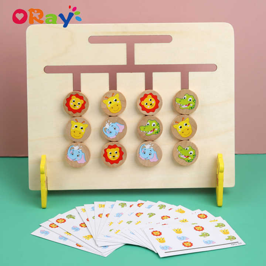 Four-Color Animal Logic maze