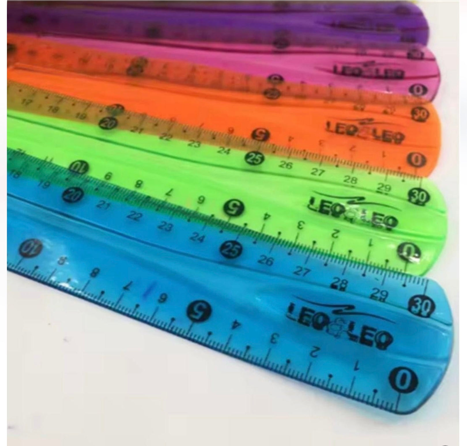 Flexible  silicon unbreakable ruler/Scale - 30Cm Scale