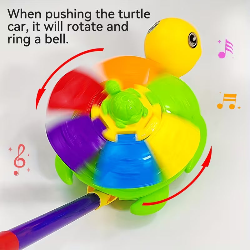 Push Along Turtle walking Toy