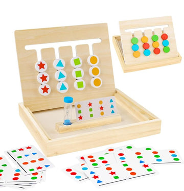 2 in 1 four color logic maze big