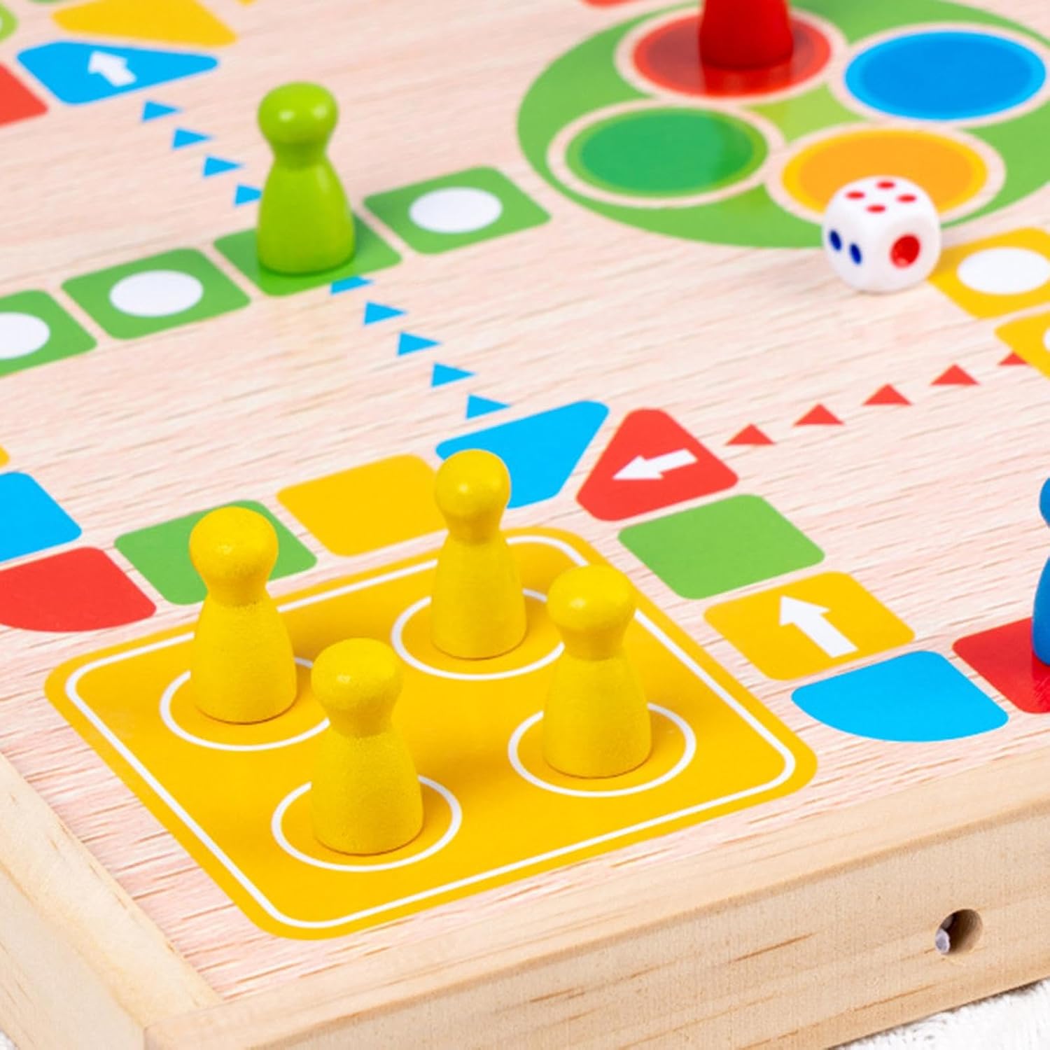 2 in 1 Sling Puck Board Game & Dice Game
