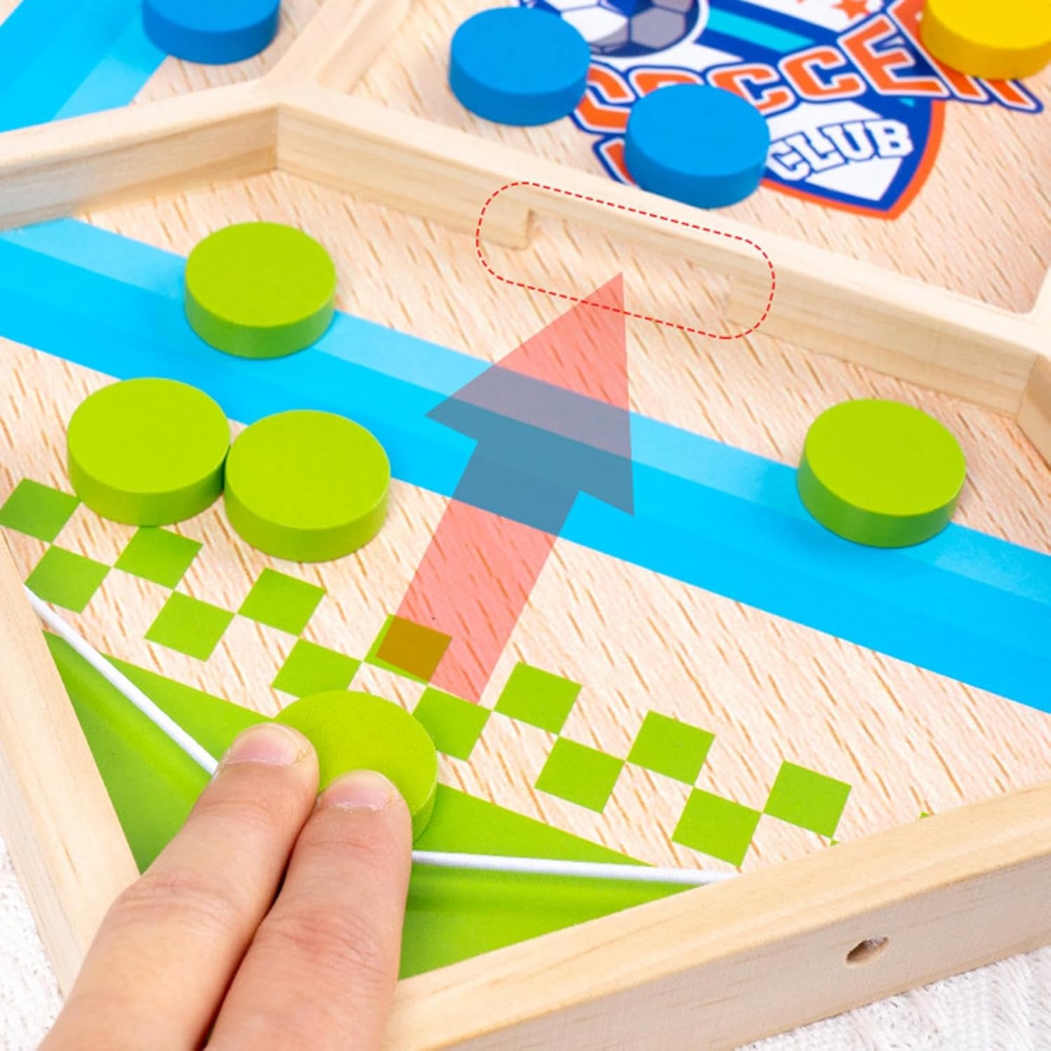 2 in 1 Sling Puck Board Game & Dice Game