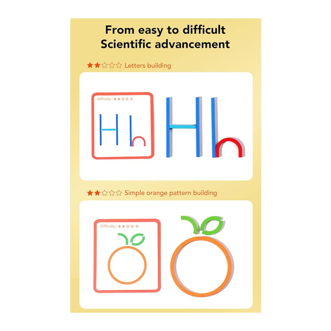 Sticks and rings puzzle