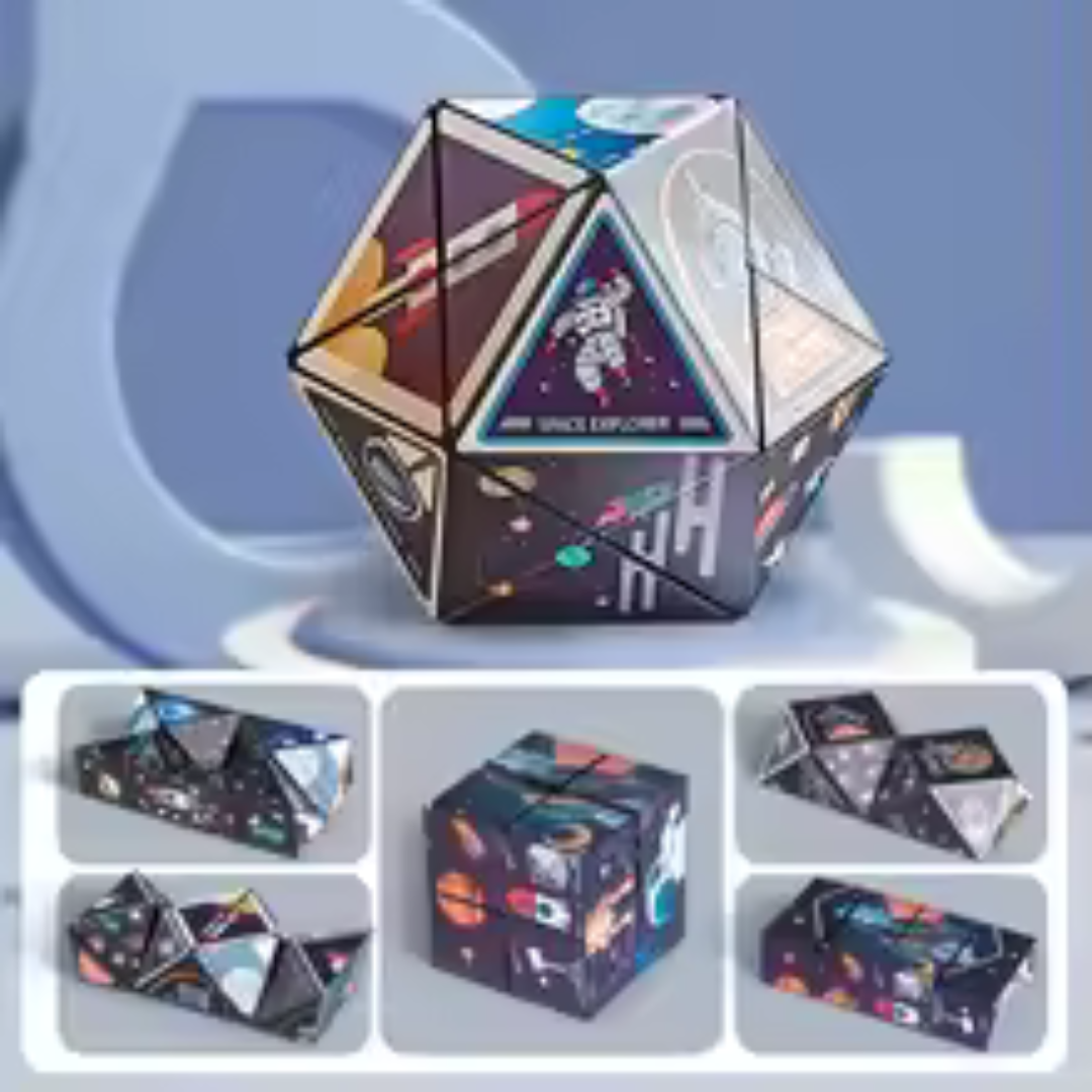 3D Magic Cube Puzzle - Random design