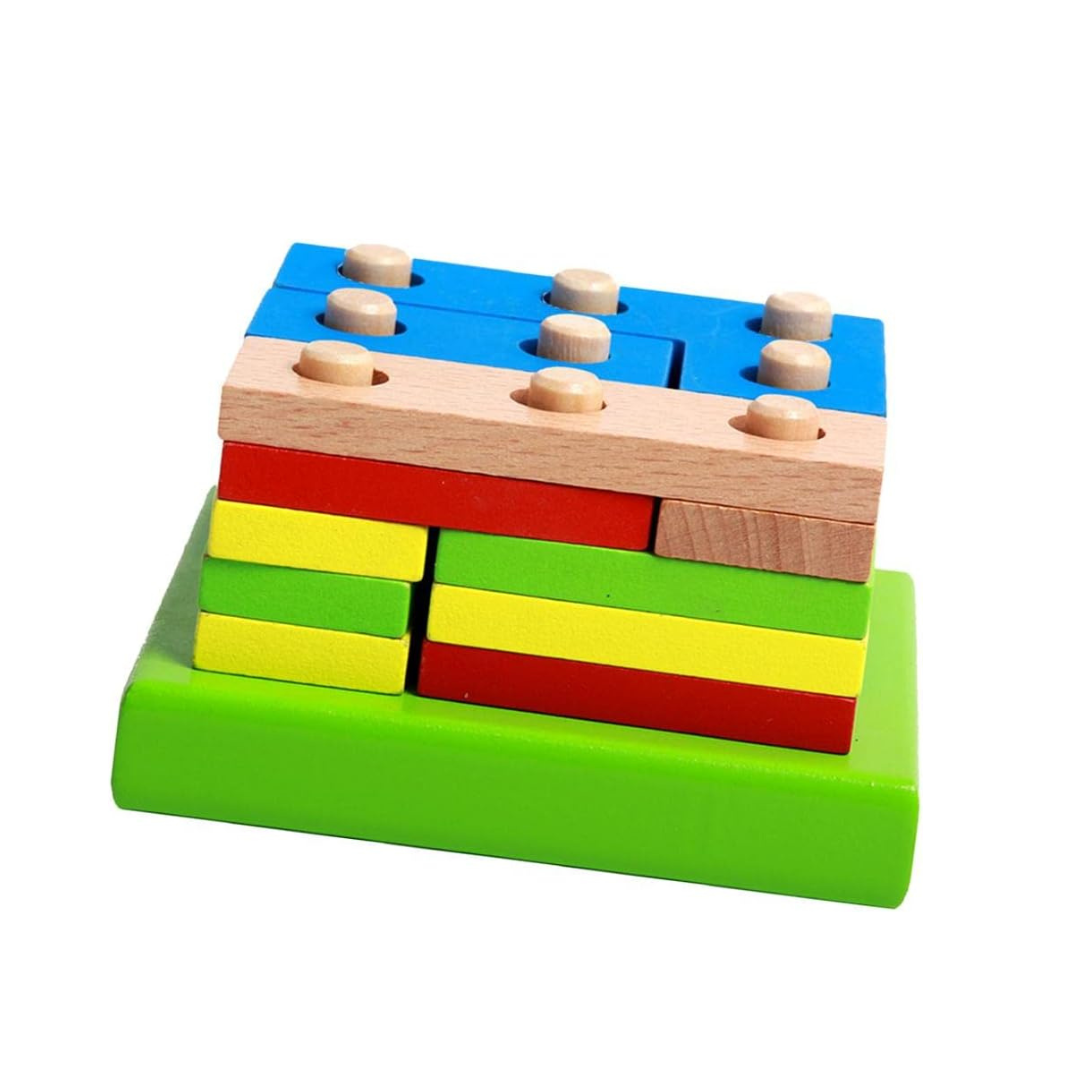 Geometry Shapes assembly Puzzle Building Blocks