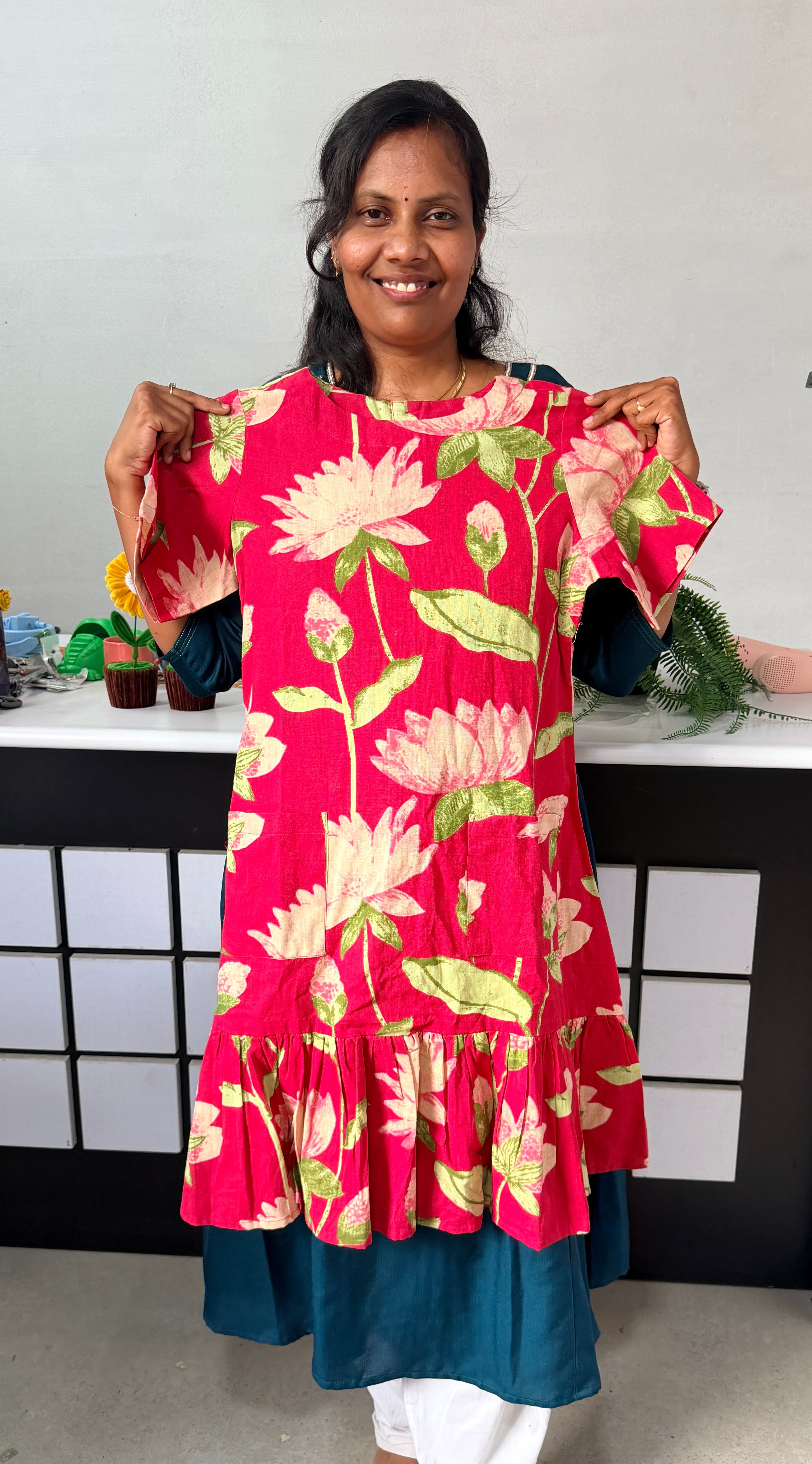 Premium Jaipur cotton with back button