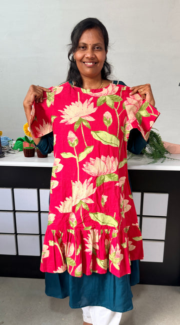 Premium Jaipur cotton with back button