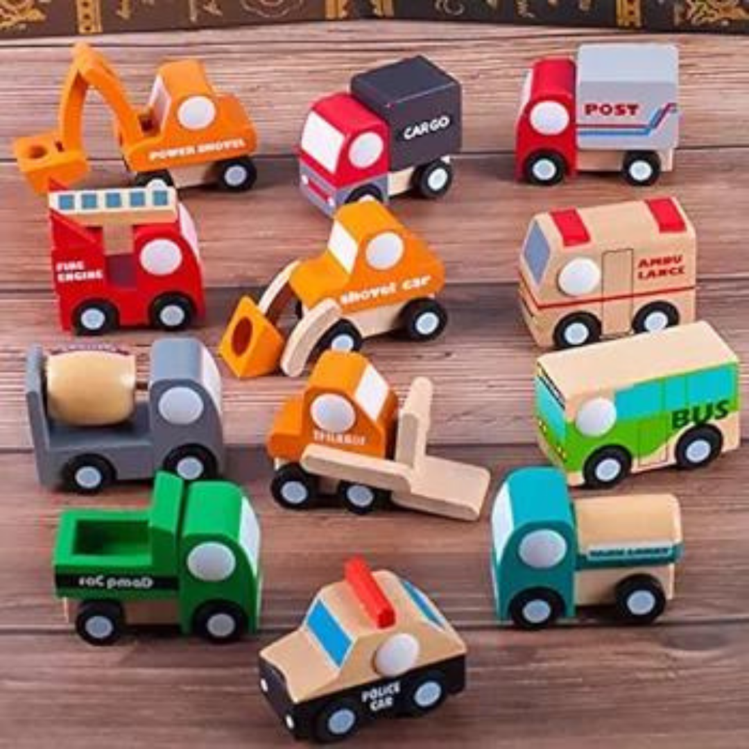 Mini Wooden Car(1pc)
