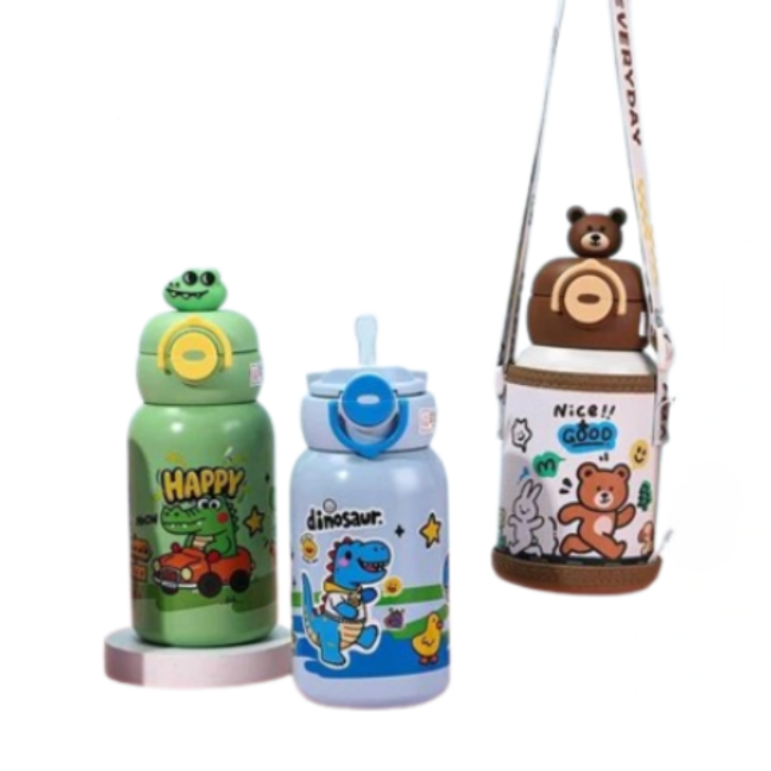 Cartoon Stainless Steel Bottle (1pc) - 550ml