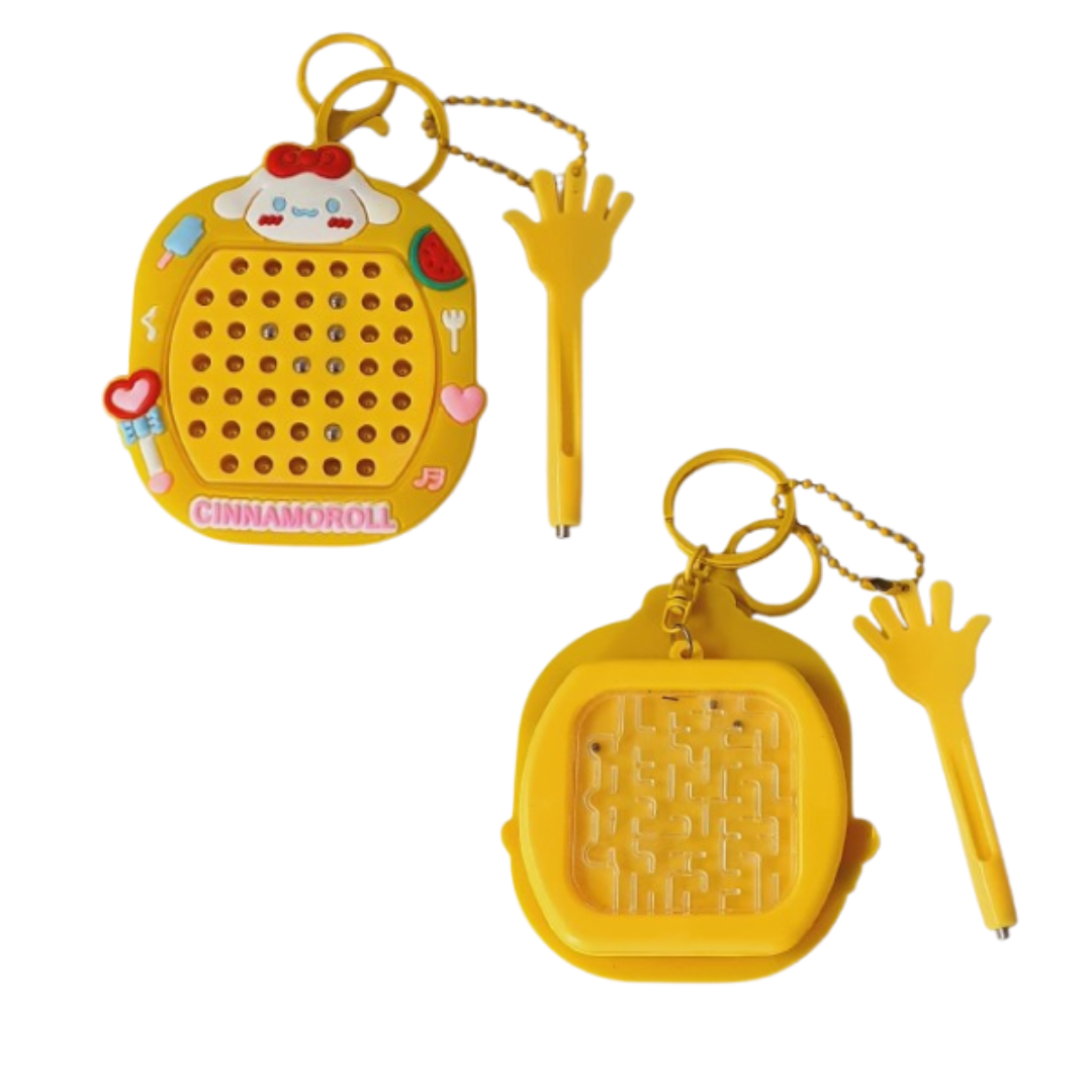 2 in 1 Mag Pad with Maze Game Keychain (1pc)