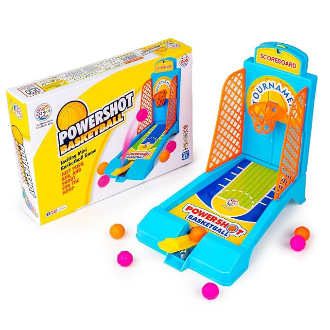 Powershot basketball board game