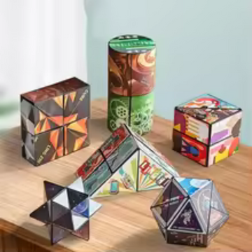 3D Magic Cube Puzzle - Random design