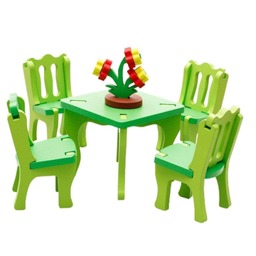 3d assembly furniture set