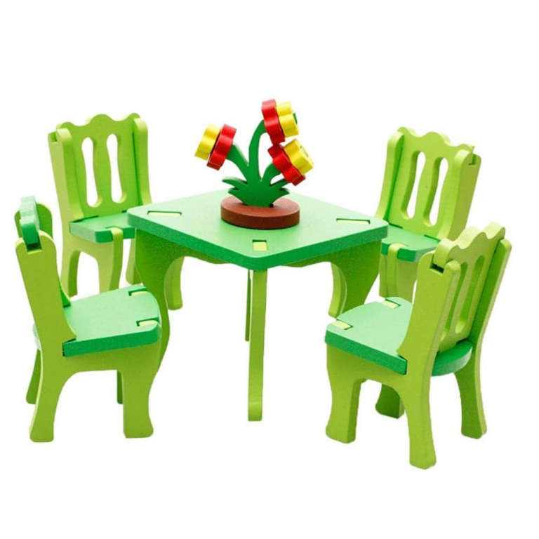 3d assembly furniture set