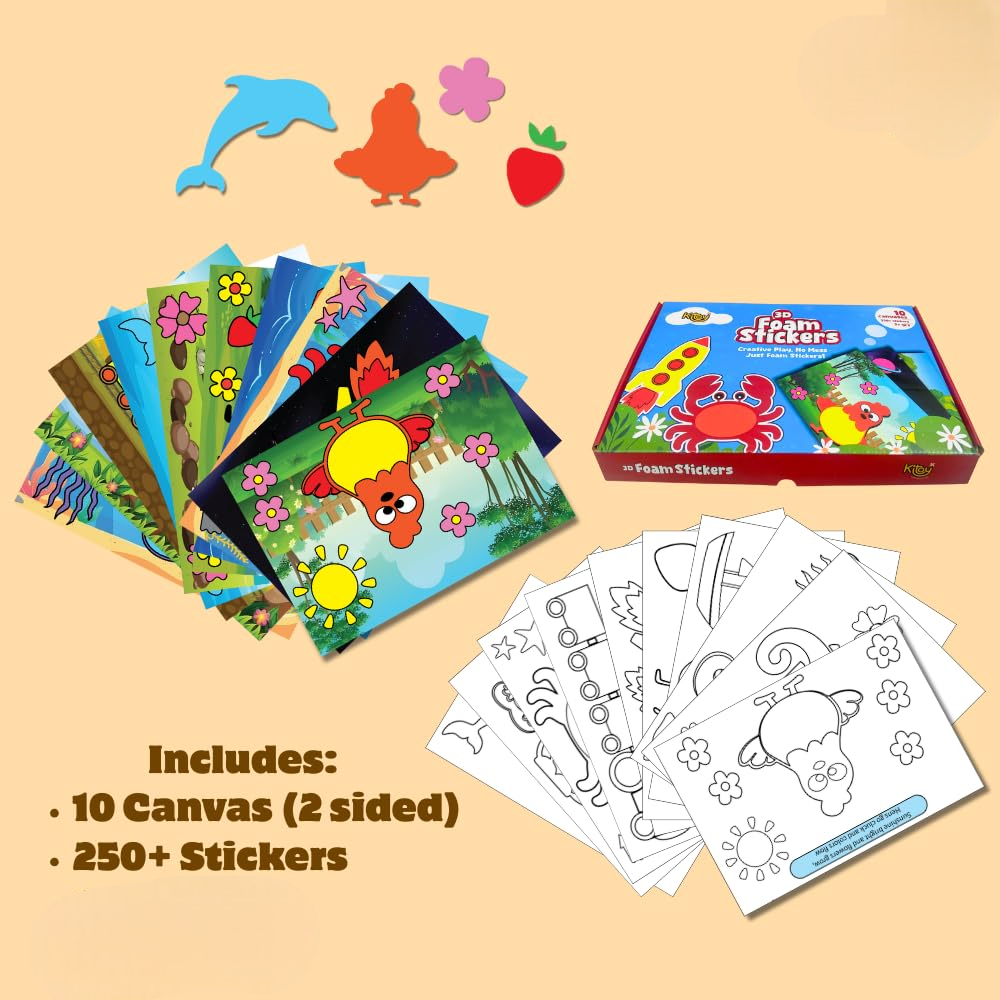 3D Foam Stickers