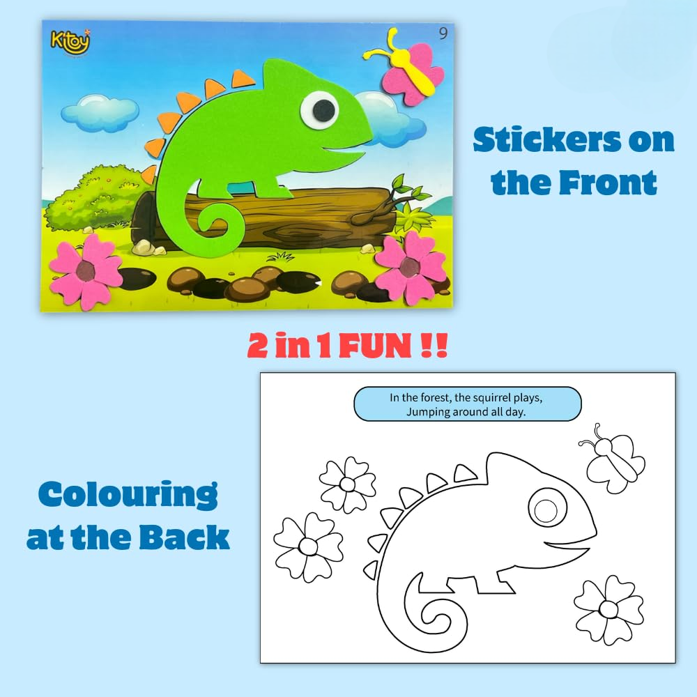 3D Foam Stickers