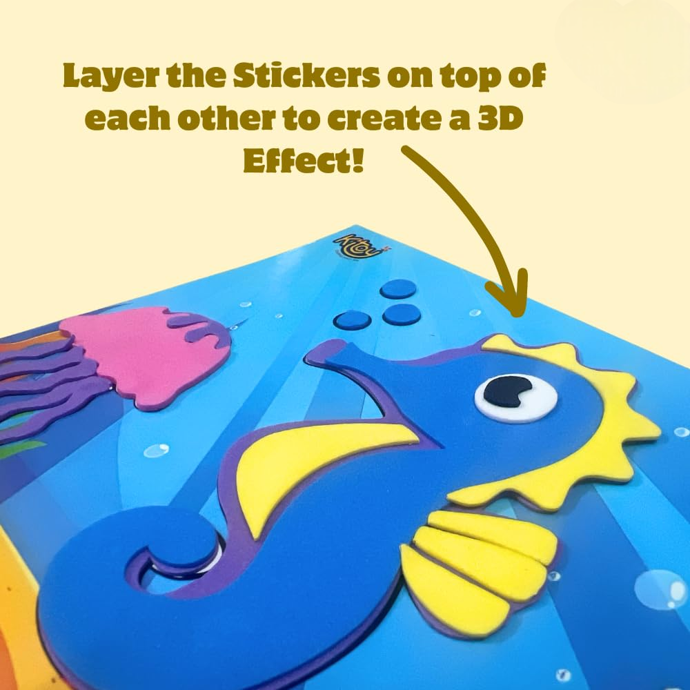 3D Foam Stickers