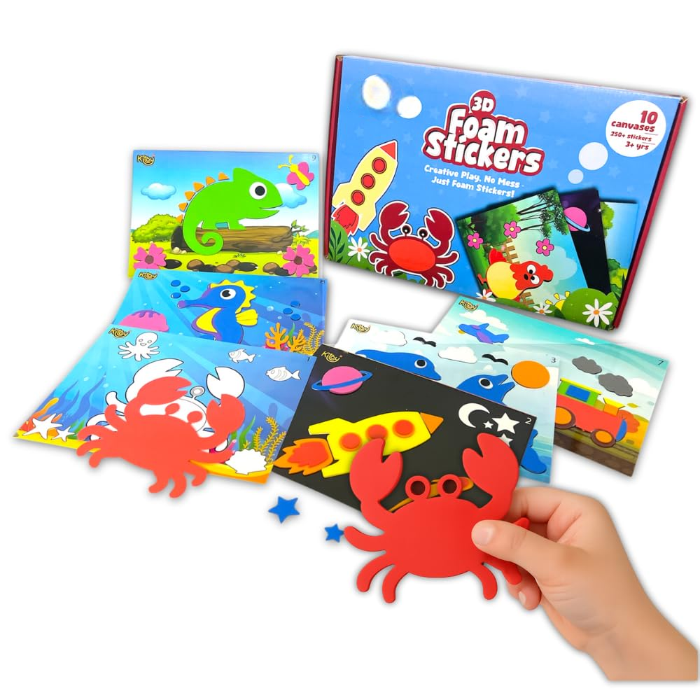 3D Foam Stickers